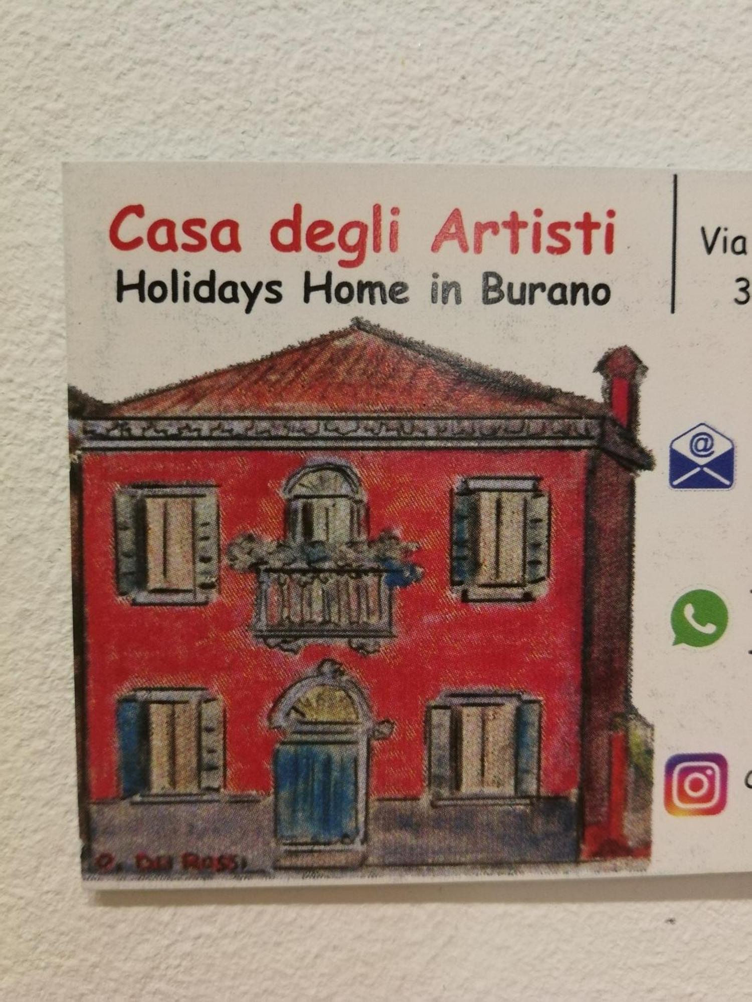 부라노 Casa Degli Artisti 아파트 외부 사진